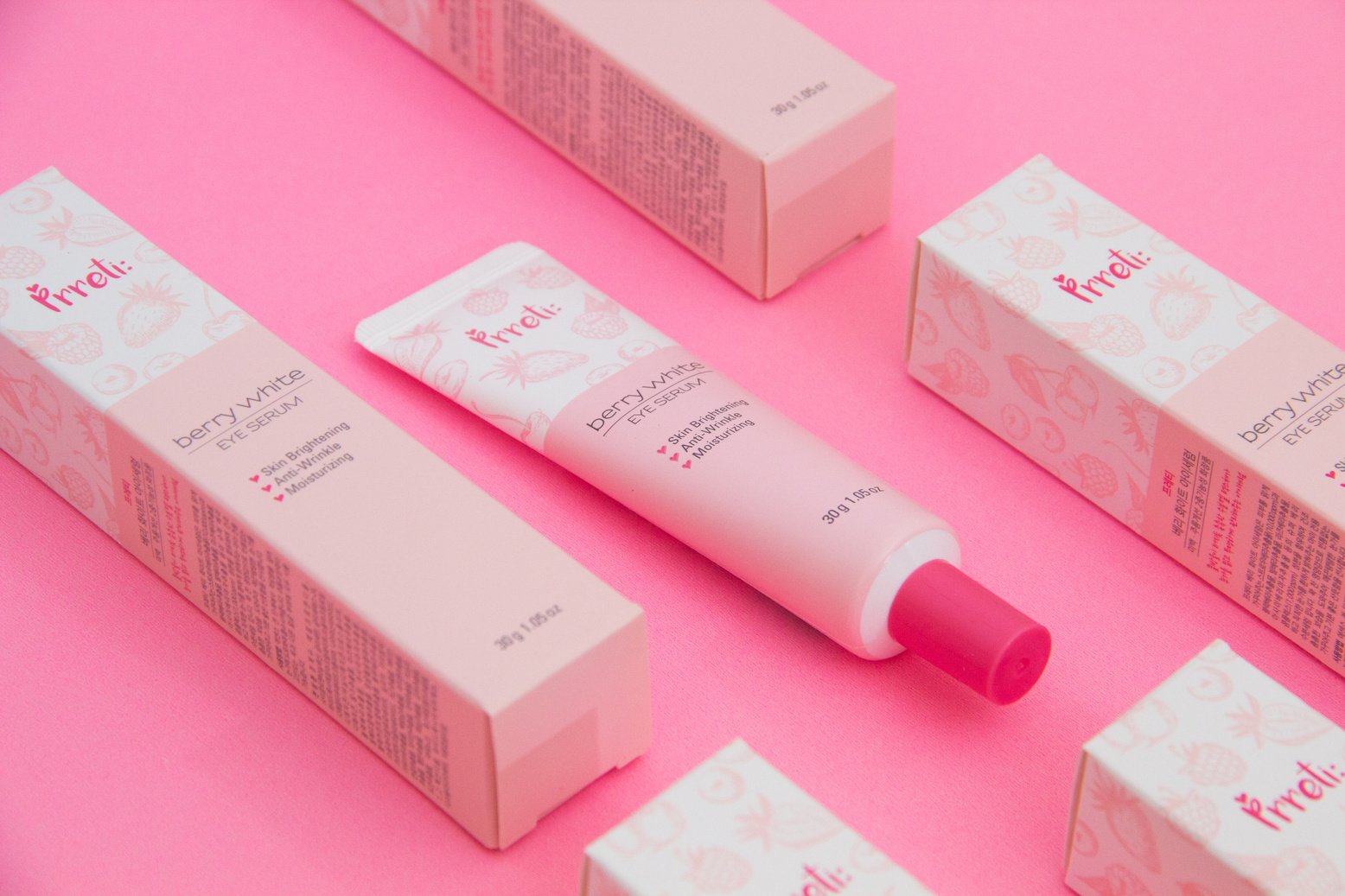 Beauty Product In Pink Color